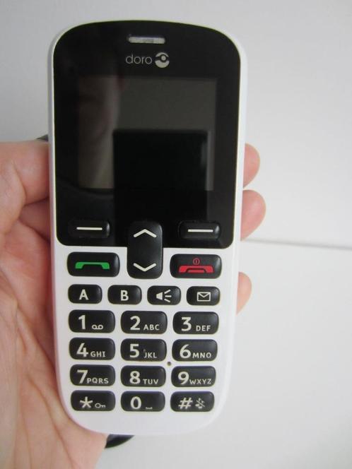 Doro PhoneEasy 508 blanc - téléphone SENIOR grandes touches, Télécoms, Téléphonie mobile | Marques Autre, Comme neuf, Envoi