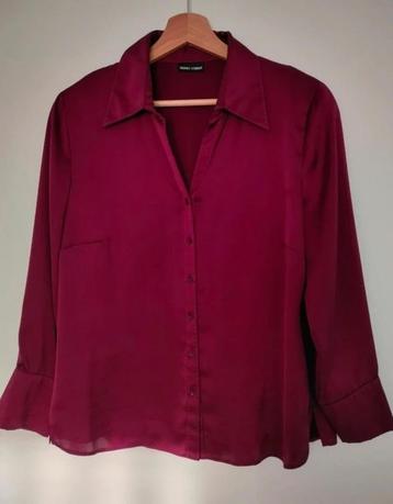 Prachtige satijnen blouse Gerry Weber maat 40 beschikbaar voor biedingen