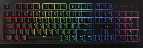 gaming keyboard cynosa chroma RZ03-0226, Computers en Software, Toetsenborden, Zo goed als nieuw, Azerty, Bedraad, Gaming toetsenbord