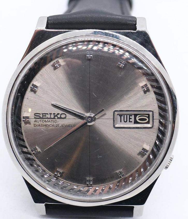 1967 Seiko automatic Diashock 6619-7040, Handtassen en Accessoires, Overige Accessoires, Zo goed als nieuw, Ophalen of Verzenden