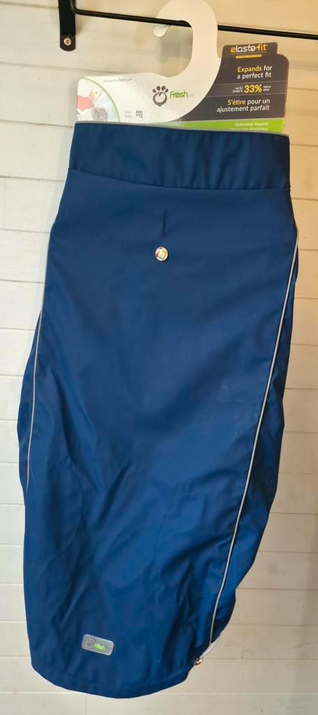 Grote hondenjas, omkeerbaar regenjack, Dieren en Toebehoren, Hondenkleding, Zo goed als nieuw, Ophalen of Verzenden