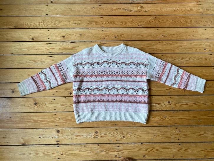 Warme zachte trui, maat S/M, merk JBC, Kleding | Dames, Truien en Vesten, Gedragen, Maat 36 (S), Beige, Ophalen of Verzenden