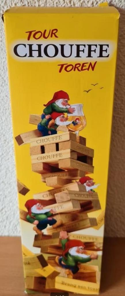 Chouffe Toren Jenga NIEUW, Verzamelen, Biermerken, Nieuw, Ophalen of Verzenden