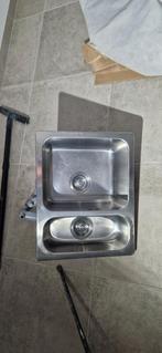 Inox pompbak ongebruikt, Doe-het-zelf en Bouw, Sanitair, Ophalen, Nieuw, Inox, Wastafel