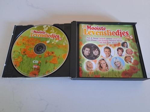 2 x CD - De Mooiste Levensliedjes Vol. 5, Cd's en Dvd's, Cd's | Nederlandstalig, Zo goed als nieuw, Levenslied of Smartlap, Boxset