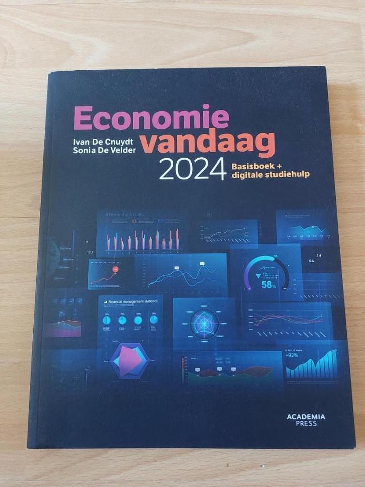 Economie vandaag 2024 - 9789401411943, Boeken, Studieboeken en Cursussen, Zo goed als nieuw, Ophalen of Verzenden