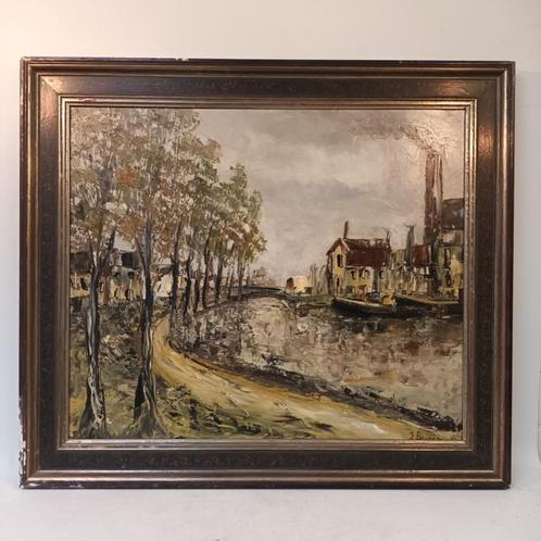 Georges Berger (1908-1976) - olieverf op doek, Antiek en Kunst, Kunst | Schilderijen | Klassiek, Ophalen