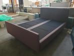 Auping boxspring 160 x 200 cm, Huis en Inrichting, 160 cm, Design, Gebruikt, Stof