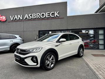 Volkswagen Taigo 1.0 TSI R-Line DSG * GPS AppCarPlay * LED *, Automaat, Gebruikt, 1261 kg, Alcantara