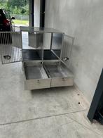 Auto bench met 2 schuiven, Dieren en Toebehoren, Hondenbenches, Ophalen, Zo goed als nieuw