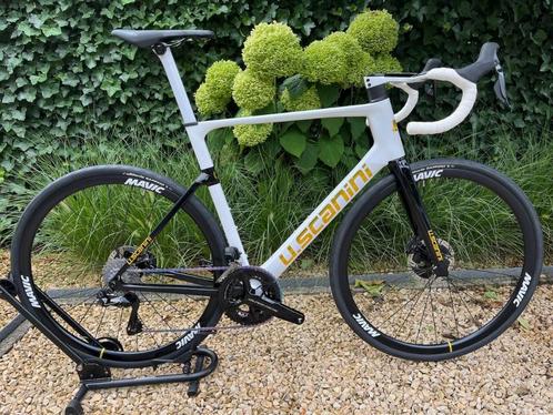 U.Scanini 959 RaceCarbon koersfiets Di2 Shimano DURA-ACE -L, Fietsen en Brommers, Fietsen | Racefietsen, Nieuw, Carbon, Ophalen