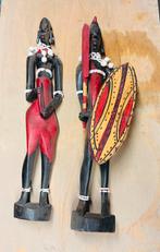 2 Afrikaanse beeldjes, Verzamelen, Ophalen of Verzenden, Mens