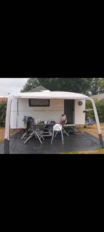 Z.g.a.n Travellife opblaasbare luifel, Caravans en Kamperen, Ophalen, Zo goed als nieuw