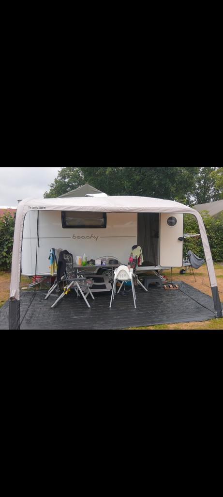 Z.g.a.n Travellife opblaasbare luifel, Caravans en Kamperen, Voortenten en Luifels, Zo goed als nieuw, Ophalen