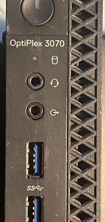 Mini-PC Dell Optiplex 3070 Intel i3-9100T, Enlèvement ou Envoi, 3 à 4 Ghz, Utilisé, SSD