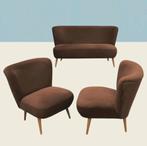 Retro lounge set, Huis en Inrichting, Ophalen, Gebruikt, Minder dan 75 cm, Tweepersoons
