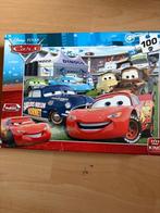 Cars puzzel 100 stuks, Ophalen of Verzenden, Meer dan 50 stukjes, Zo goed als nieuw, 6 jaar of ouder
