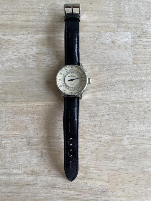 Meistersinger herenhorloge, Handtassen en Accessoires, Horloges | Heren, Zo goed als nieuw, Polshorloge, Overige merken, Staal