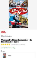 Thomas De Stoomlocomotief - De Held Van Het Spoor! DVD!, Cd's en Dvd's, Alle leeftijden, Ophalen of Verzenden, Europees, Tekenfilm
