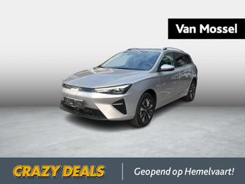 MG MG5 Long Range 61 kWh COMFORT, Auto's, MG, Stof, Gebruikt, 156 pk, Zilver of Grijs