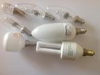 7x E14 lampen – Halogeen, CFL, gloeilamp, Ophalen of Verzenden, Zo goed als nieuw, E14 (klein), Gloeilamp