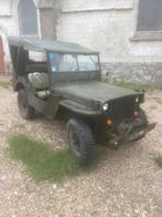 Jeep willys m201 1er model, Auto's, Jeep, 4 zetels, Stof, Zwart