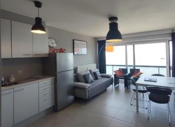 Moderne vakantiestudio op zeedijk te Westende beschikbaar voor biedingen