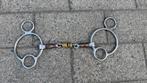 Dubbelgebroken bit van shires met rollen en iron, Dieren en Toebehoren, Paarden en Pony's | Hoofdstellen en Tuigage, Ophalen of Verzenden