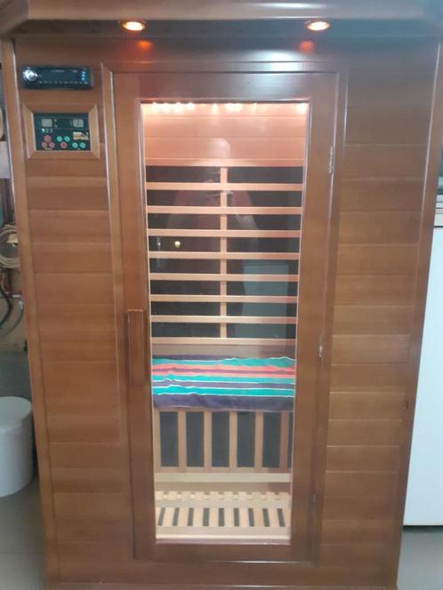 2 Persoons Infra Rood Sauna, Sport en Fitness, Sauna, Zo goed als nieuw, Complete sauna, Infrarood, Ophalen