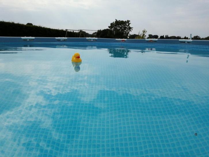 Zwembad, Tuin en Terras, Zwembaden, Zo goed als nieuw, Opzetzwembad, 120 cm of meer, 400 cm of meer, 300 cm of meer, Rond, Ophalen