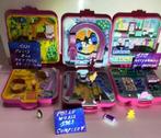 polly pocket vintage 1989 3 doosjes met popjes, Verzamelen, Ophalen of Verzenden