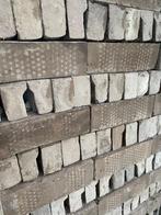 rest van 1800 stuks illuzo grijze façadestenen, Doe-het-zelf en Bouw, Metselstenen, Ophalen, Nieuw, Bakstenen
