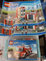 Lego City brandweerkazerne 60110, Comme neuf, Ensemble complet, Enlèvement, Lego