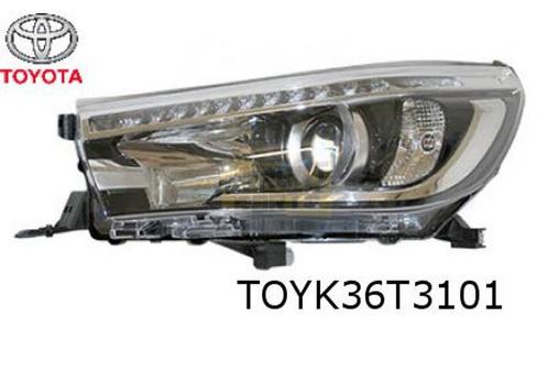 Toyota Hi-Lux Koplamp Links (met LED dagrijlicht) Origineel!, Auto-onderdelen, Verlichting, Toyota, Nieuw, Verzenden