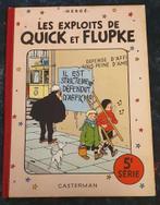 Quick et Flupke 5ème Série, 1952 B7, Une BD, Utilisé, Enlèvement ou Envoi, Collectif et Hergé
