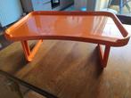 Vintage Oranje inklapbaar tafeltje, Ophalen, Huis en Inrichting