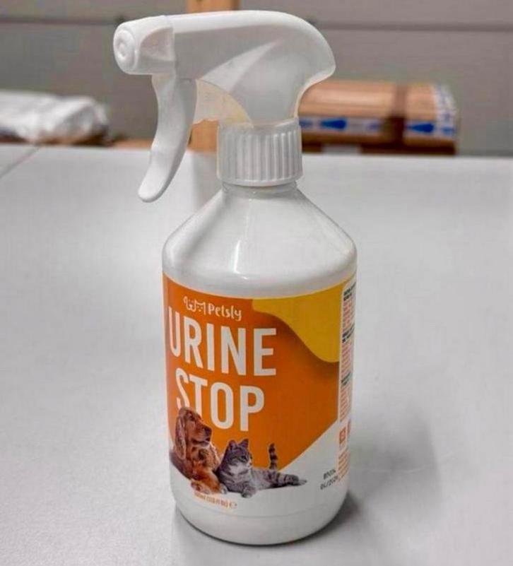 Petsly Urine Stop Spray Zindelijkheid puppy hond kat 500ml, Dieren en Toebehoren, Honden-accessoires, Nieuw, Ophalen of Verzenden