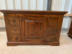 Prachtige koloniale dressoir gemaakt uit Indische acacia., Ophalen, Gebruikt, 25 tot 50 cm, 100 tot 150 cm