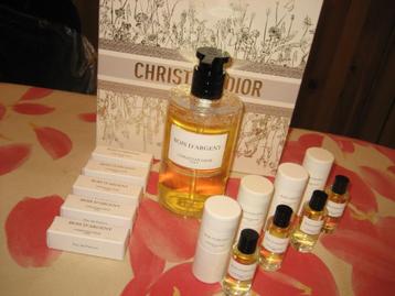 BOIS D'ARGENT DIOR SAVON LIQUIDE + MINIATURES + EXTRAS