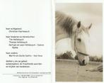 Kathleen Castro met paard 1962-2018, Collections, Images pieuses & Faire-part, Enlèvement ou Envoi