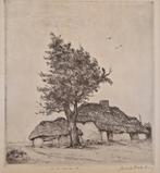 Dirk Baksteen | In de Kempen  III | T.V. - ets | 1963, Antiek en Kunst, Kunst | Litho's en Zeefdrukken, Ophalen