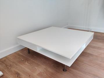 IKEA TOFTERYD salontafel wit 95x95x31cm