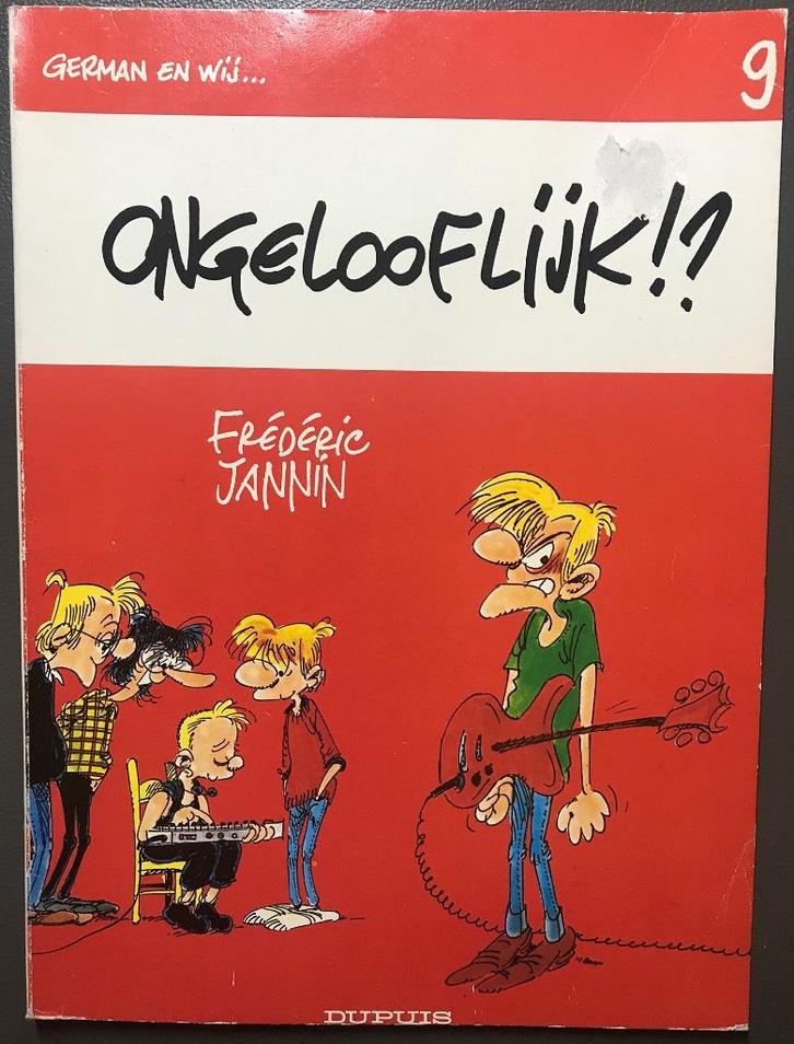 German en wij, album 9: Ongelooflijk!, Boeken, Stripverhalen, Gelezen, Eén stripboek, Ophalen of Verzenden
