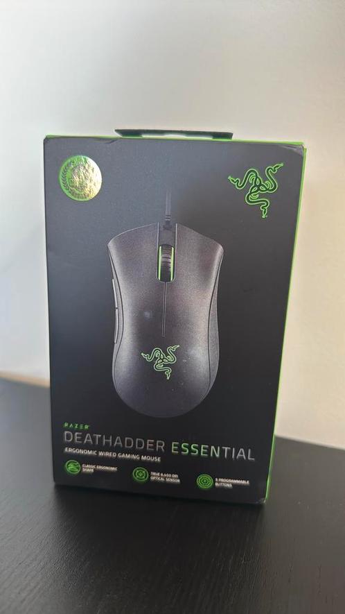 Razer Deathradder Essential nieuw, Computers en Software, Muizen, Nieuw, Rechtshandig, Verzenden