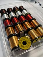 20x Fil UNI MICRO TINSEL 13 yds - montage mouches, Envoi, Neuf