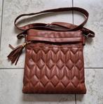 handtas, Handtassen en Accessoires, Tassen | Damestassen, Ophalen of Verzenden, Gebruikt, Bruin, Handtas