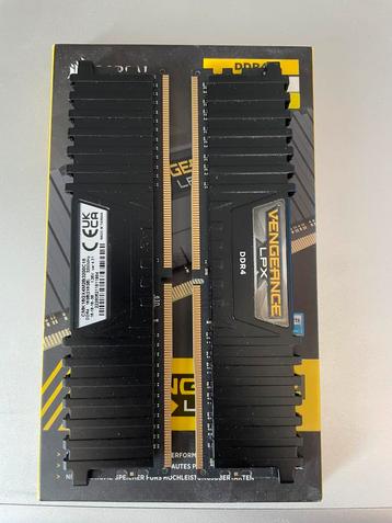 Corsair Vengeance LPX 16 gb ddr4, Informatique & Logiciels, Mémoire RAM, DDR4, Comme neuf, Enlèvement, Desktop