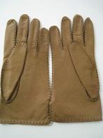 Lederen handschoenen, lichtbruin, heren, nooit gebruikt, Enlèvement, Gants