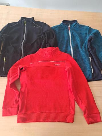 Kinder Ski trui / fleece 10 jaar 3 stuks beschikbaar voor biedingen