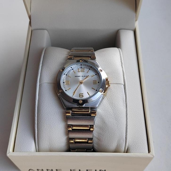 [NIEUW] Anne Klein 10-8655SVTT dameshorloge, Handtassen en Accessoires, Horloges | Dames, Nieuw, Polshorloge, Overige merken, Staal